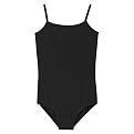 Girls' Danshuz Classic Style Cami Leotard - Black