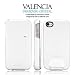 SGP Valencia iPhone 4 Leather Case Swarovski White