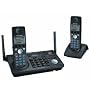 Panasonic KX-TG6702B 2-Line 5.8 GHz FHSS GigaRange Expandable Cordless Phone System with 2 Handsets
