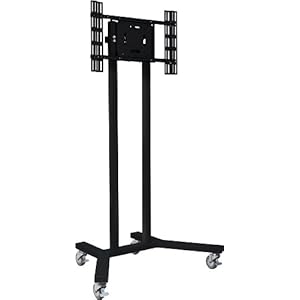 Rocelco B-Tech Rocelco BT8504 Large Flat Screen Cart - Trolley (Packed in 2 Cartons) (Black),Rocelco, Inc.,Rocelco BT8504 (packed in 2 cartons),WZ-54PP-XTK1