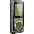 DLO - Philips Electronics DLZ57632/17 Leather Sleeve (HipCase) with Belt Clip, for Zune 4/8/16 GB (Black with Green Trim)
