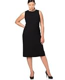 Calvin Klein Plus Size Sleeveless Knee-Length Dress