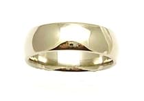 Mens Titanium Wedding Ring Polished Court 7 mm Band Width (Available in Sizes Q to V) Comes in a Quality Ring Case