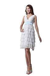 V-neck Sleeveless Lace Backless Satin/Taffeta Evening Dress 