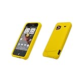 Premium Yellow Silicone Gel Skin Cover Case for HTC Droid Incredible [Acces ....