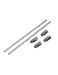 Automotive Parts and Accessories: KCInt Chrome Vintage Rocker Line Set for Harley Davidson Sportster - KCINT/KC International