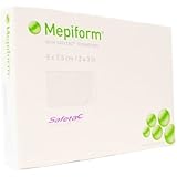 Mepiform - Self-Adherent Soft Silicone Dressing for SCAR Care - 2" x 3" - Box of 5