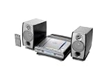 Sanyo Micro CD HI-FI System DC-MCR80M mit Bassexpander, digitaler Tuner, spielt CD-R/RW MP3, Stylisches Design