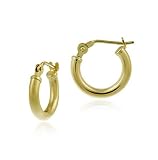 10K Gold Mini Hoop Earrings