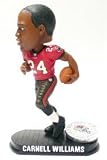 Tampa Bay Buccaneers Carnell Williams Forever Collectibles Black Base Edition Bobble Head