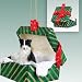 BORDER COLLIE Dogs Unique Gift Box CHRISTMAS ORNAMENT New