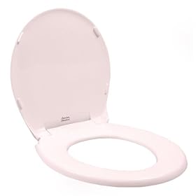 American Standard 5322.011.173 Rise and Shine Round Toilet Seat with Cover, Shell