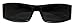 SunglassUP- Classic Old School Wrap Around Sport Mad Dogger Soft Frame Super Dark Sunglasses