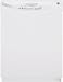 GDWF100RWW Full Console Dishwasher with 4 Wash Cycles 4 Options Hard Food Disposer CleanSensor 5