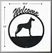 Great Dane Welcome Sign