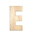 Darice 0993-E Natural Unfinished Wood Letter E, 12-Inch
