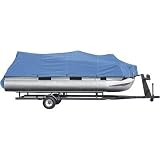 Classic Accessories Pontoon Boat Cover - Fits 21ft.-24ft. Boats