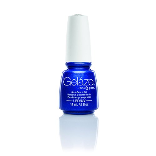 China Glaze Gelaze 100% Gel-n-Base Polish, Frostbite, 0.5 Ounce China Glaze Gelaze 100% Gel-n-Base Polish, Frostbite, 0.5 Ounce