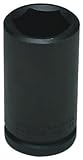 Wright Tool 69-33MM 33MM 3/4-Inch Drive 6 Point Deep Metric Impact Socket [並行輸入品]