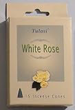 Review Tulasi  / White Rose - 15 Cones of Tulasi Incense