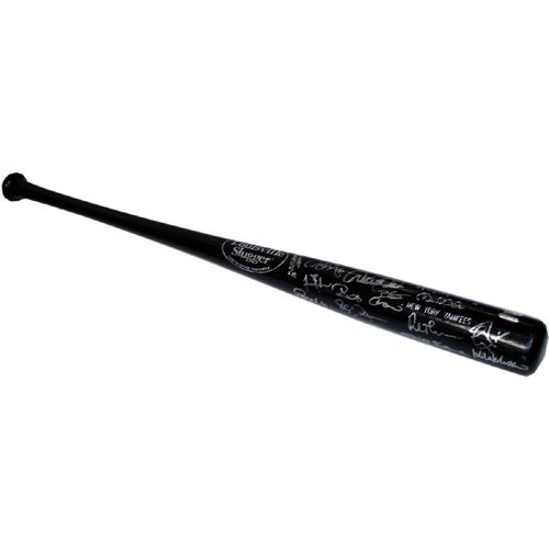 Steiner Sports MLB New York Yankees 2008 Team Signed Derek Jeter Game Model Bat with 27 Signatures (Missing Posada, Rivera)
