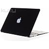 Kuzy - AIR 13-inch BLACK Rubberized Hard Case Cover for Apple MacBook Air 13.3" (Models: A1369 and A1466) - BLACK