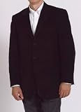 Kilburne & Finch Classic Black Corduroy 3-Button Sport Coat