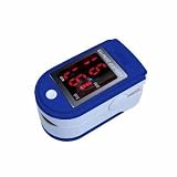 Biosync Finger Pulse Oximeter & Heart Rate Monitor w/ Instructions, Lanyard & Case