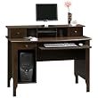 Dark Alder Computer Desk Dark Alder