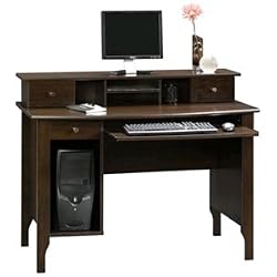 Dark Alder Computer Desk Dark Alder