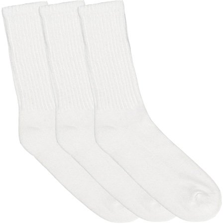 BLUE CROWN Mens Crew Socks 3-Pack