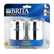 Brita 42618 Chrome Faucet 2pk Filter For 42622