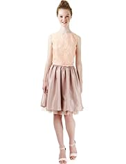 Autograph Floral Lace Bodice Dress with Belt