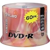Playo 60/Pack 4.7GB DVD+R, Spindle