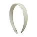 Four 1 Inch Plastic Headbands with Teeth - Black White Navy Red