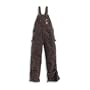 Men's Carhartt Zip-To-Thigh Bib Overalls BROWN 36x30
