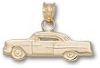 1955 Chevy Car 5/16" Charm/Pendant -14K/10K, Stainless Steel or Gold Plated