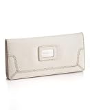 Michael By Kors Brookville Luggage Leather Wallet Purse