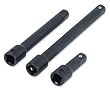 1/2 Inch Impact Extension, 3-6-8 Inch - 3 Piece