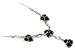 Sterling Silver Amber May Collection Y Necklace
