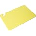 San Jamar CB121812 Cut-N-Carry Co-Polymer Cutting Board, 18" Length x 12" Width x 1/2" Thick, Yellow