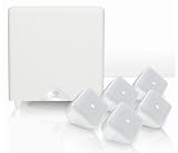 Produkt-Bild: Boston Acoustics SoundWareXS 5.1 SE Heimkinosystem (Subwoofer 100 Watt, BassTrac) Hochglanz wei&szlig;