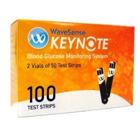 AgaMatrix WaveSense KeyNote Test Strips 100ct.