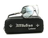 Affliction ROMAN Sunglasses Color GUNMETAL