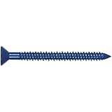 The Hillman Group 41567 Flat Head Phillips Tapper Concrete Screw Anchor 3/16 X 2 1/4 20-Pack