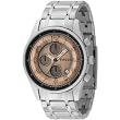 Fossil #JR9938 Men's Rose Gold Dial Chronograph Watch