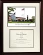 Grand Valley State University Graduate Framed Lithograph w/ Diploma Opening