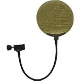Nady Metal Pop Filter, Gold