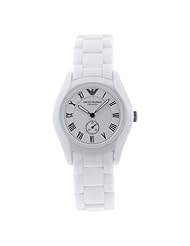 Emporio Armani Womens AR1405 Ceramic Analog with Ceramic Bezel Watch