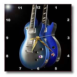 Gibson Guitar - 10x10 Wall Clock